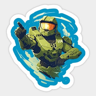 halo Sticker